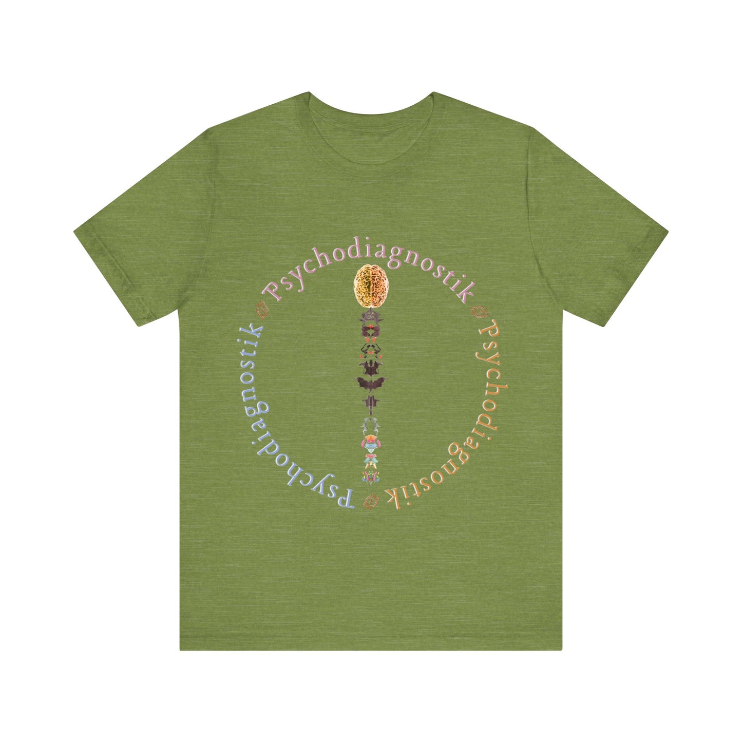 Psychodiagnostik Unisex Tee, Psychology Humor Graphic Shirt, Casual Everyday Wear, Gifts for Students, Unique Art T-Shirt