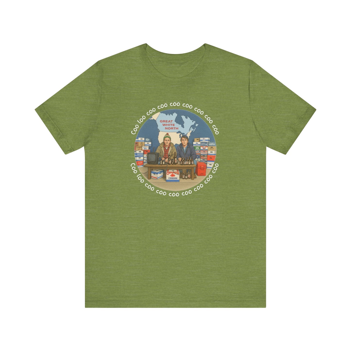 Coo Loo Coo Coo Coo Coo Coo - Cozy Retro Graphic Tee, Casual Unisex Shirt for Outdoors, Perfect Gift for Friends, Travel, Everyday Wear, Summer Fun