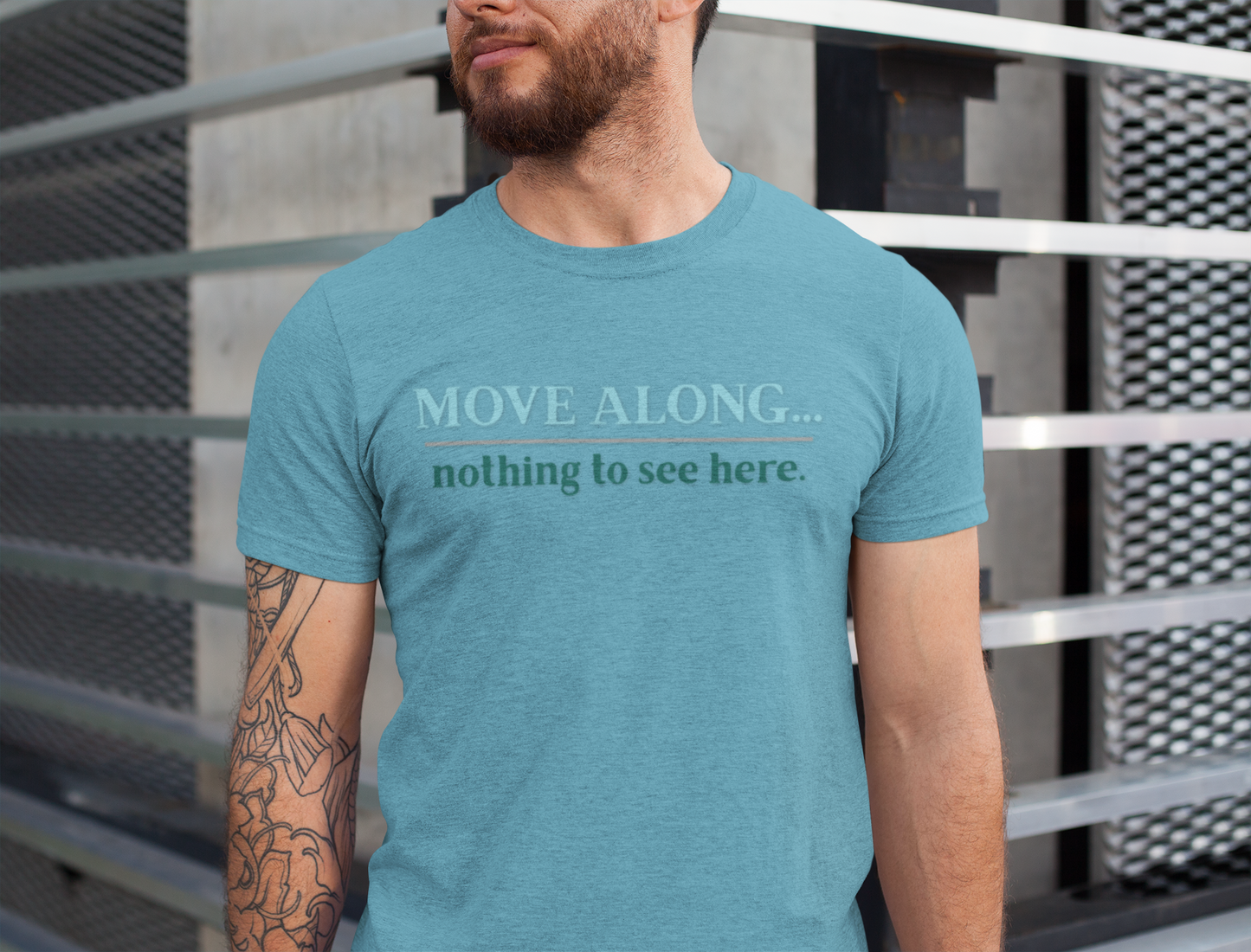 Move Along Nothing to See Here - Gawk free tee | sarcastic tee | graphic tee | TV quote tee | funny tee | mountain town design | gift idea