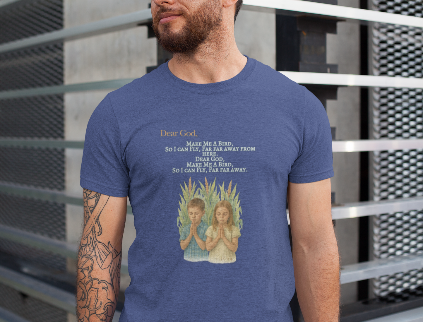 Dear God Unisex Tee | Inspirational Graphic Shirt | Faith-based Apparel | Movie Nerd Gift , Spiritual Journeys, Movie Quote Lover Gift