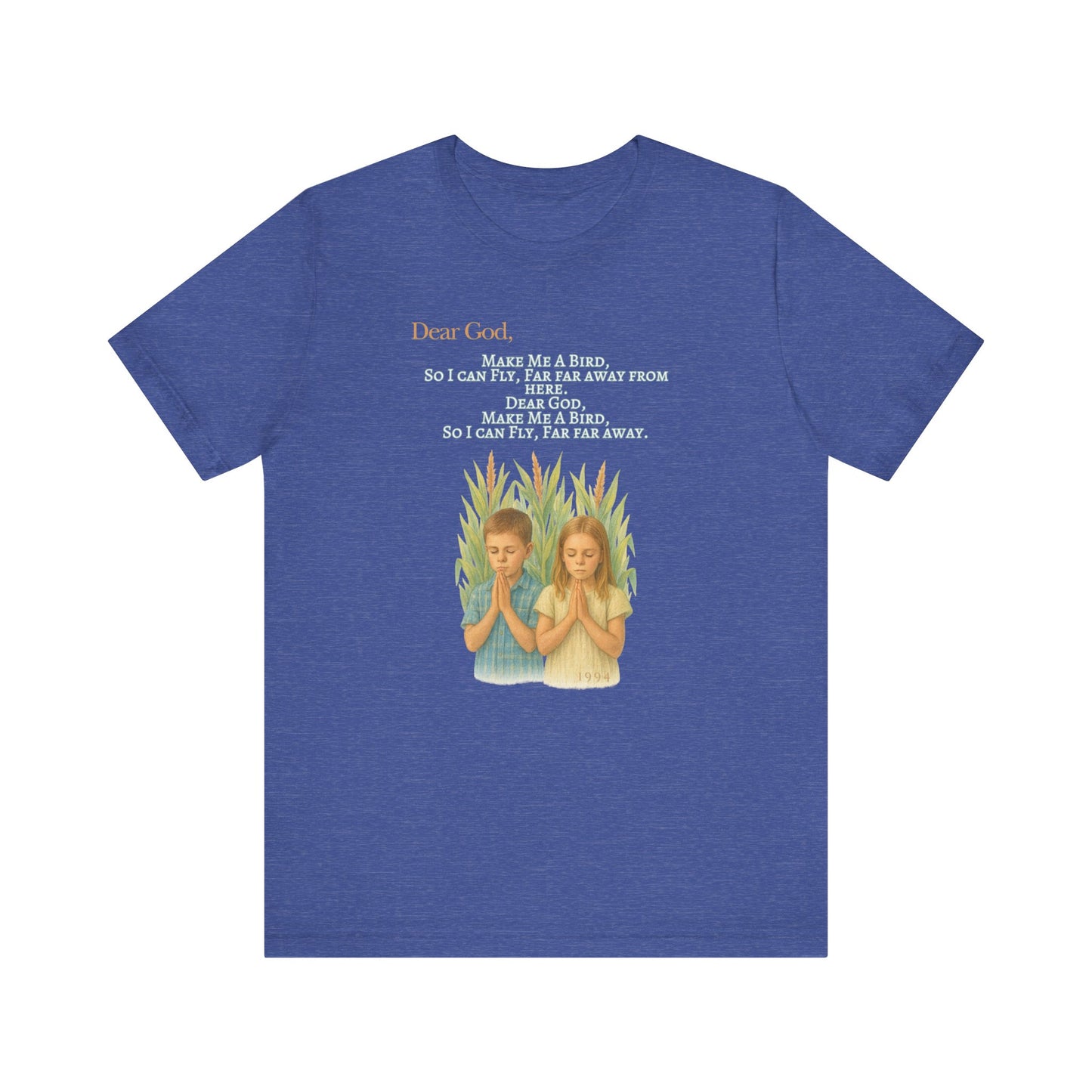 Dear God Unisex Tee | Inspirational Graphic Shirt | Faith-based Apparel | Movie Nerd Gift , Spiritual Journeys, Movie Quote Lover Gift