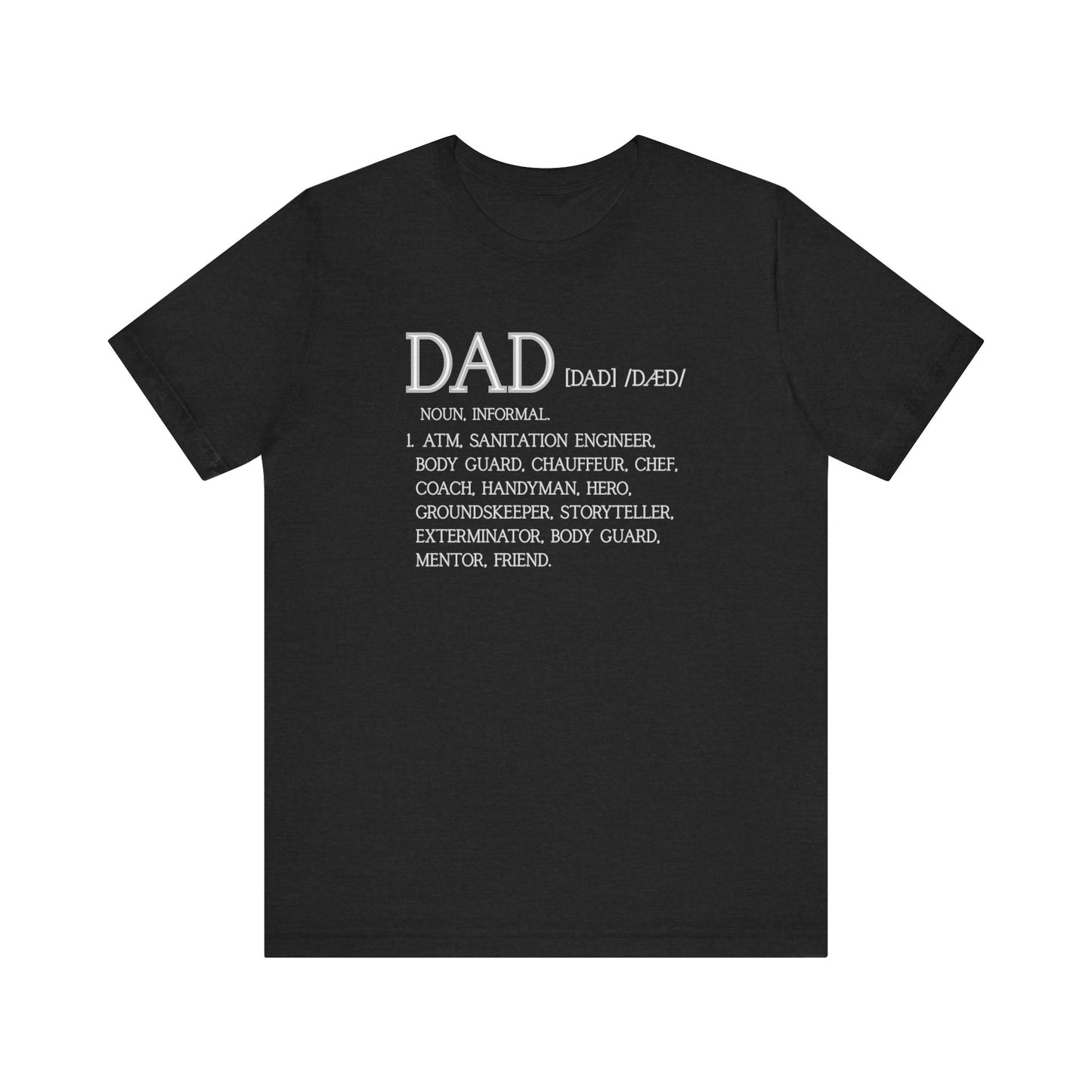 Cool Dad Definition Tee | Father's Day Gift, Unisex T-Shirt, Dad Humor Shirt, Gift for Him
