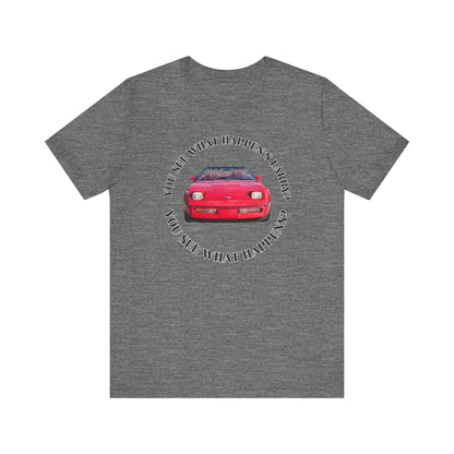 You See What Happen's Larry? Tee - Perfect Gift for Movie Enthusiasts, Birthday gift, Casual Wear, Movie Quote Style, Graphic T-Shirt