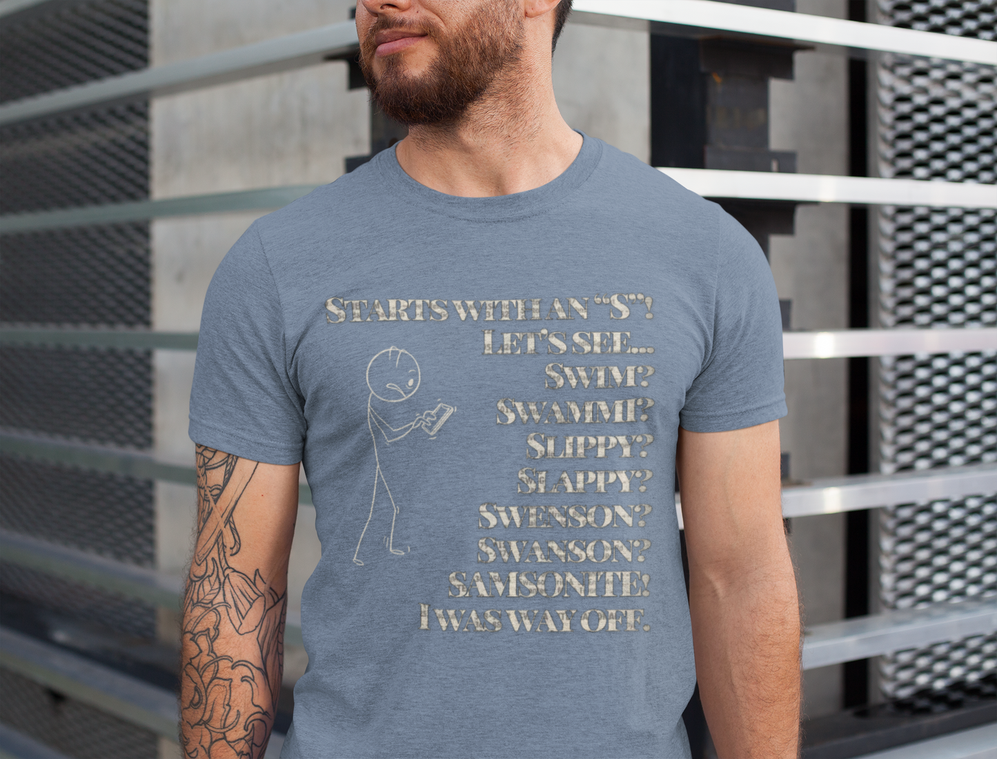 Samsonite! - Funny Movie Quote Tee, Film Lover Gift, Pop Culture Shirt, Classic Cinema Quote, Movie Buff Apparel