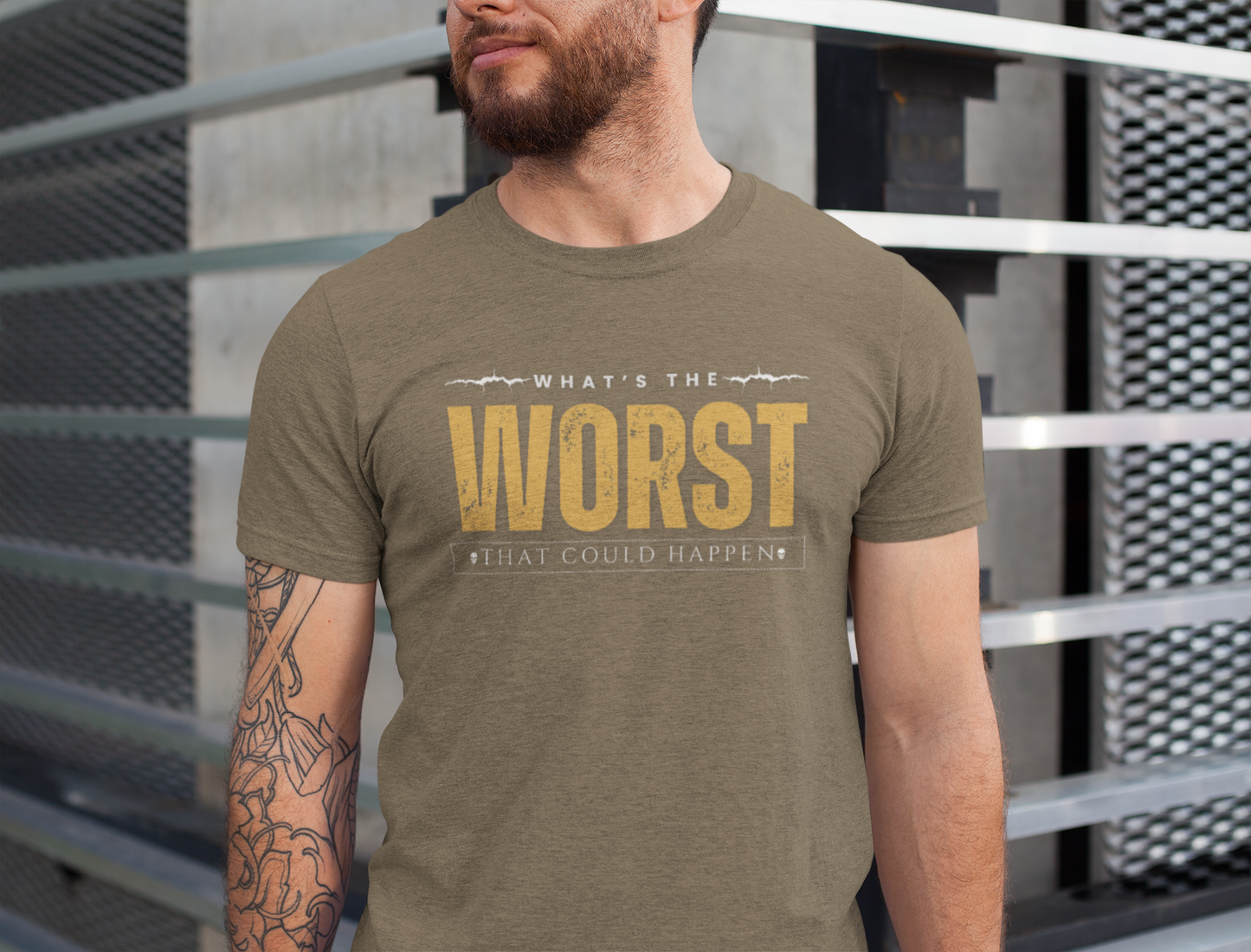 What's the Worst That Could Happen - Funny T-shirt, Humorous Tee, Sarcastic Shirt, Unisex Graphic Tee, Novelty Gift, Father's Day Gift