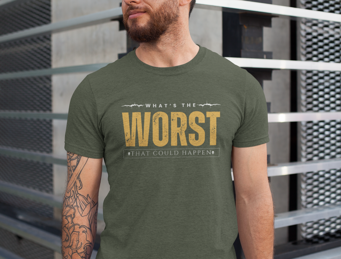 What's the Worst That Could Happen - Funny T-shirt, Humorous Tee, Sarcastic Shirt, Unisex Graphic Tee, Novelty Gift, Father's Day Gift