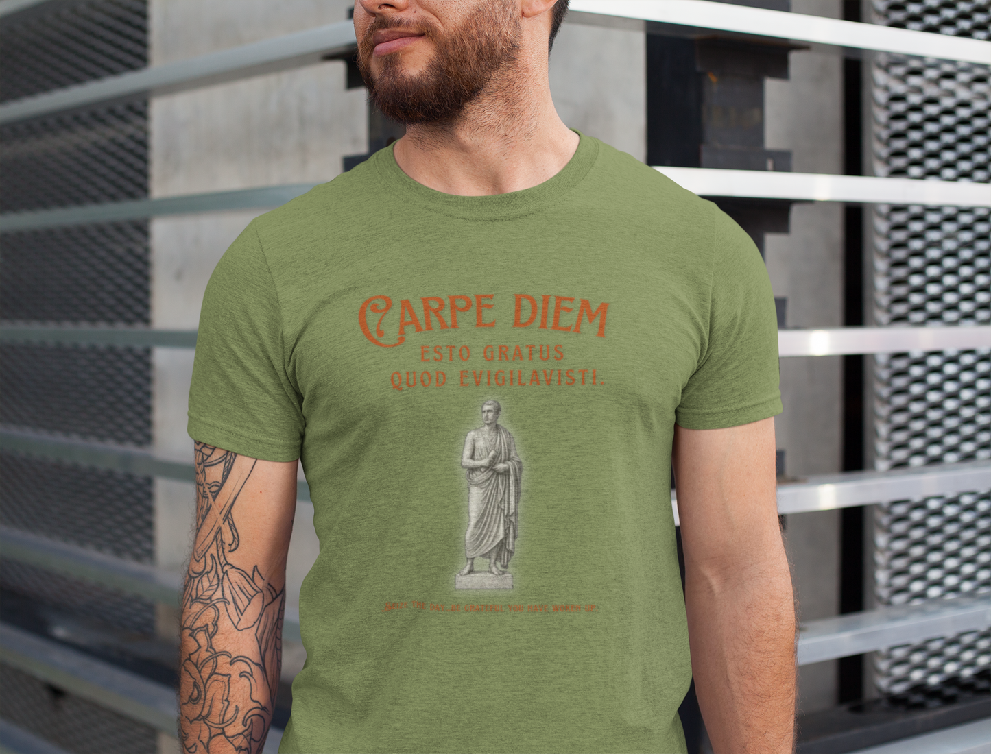 Carpe Diem Tee - Inspirational Shirt, Everyday Wear, Gift for Him/Her, Motivational Quote, Casual Fashion