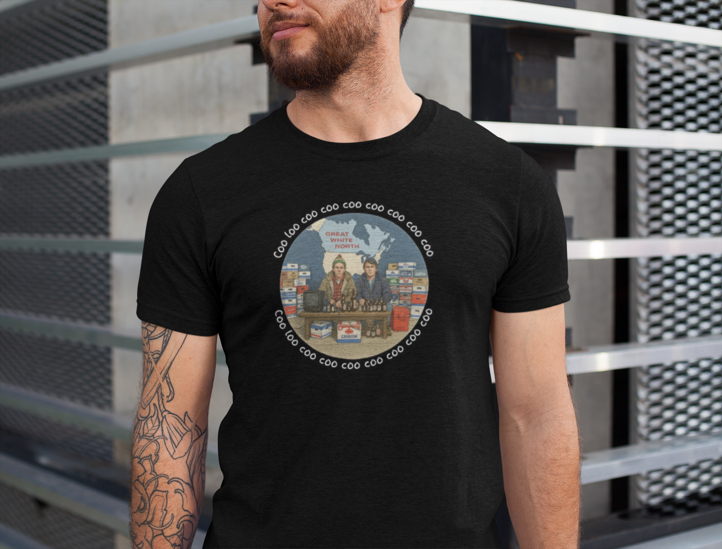 Coo Loo Coo Coo Coo Coo Coo - Cozy Retro Graphic Tee, Casual Unisex Shirt for Outdoors, Perfect Gift for Friends, Travel, Everyday Wear, Summer Fun