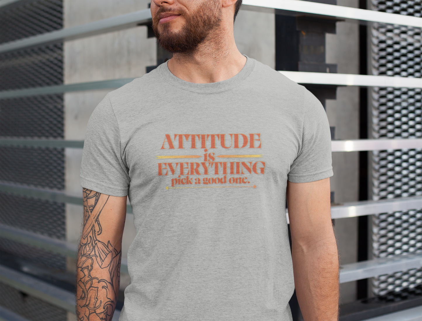 Attitude is Everything Pick a Good One Unisex Tee, Motivational T-Shirt, Casual Wear, Gift for Friends, Everyday Style
