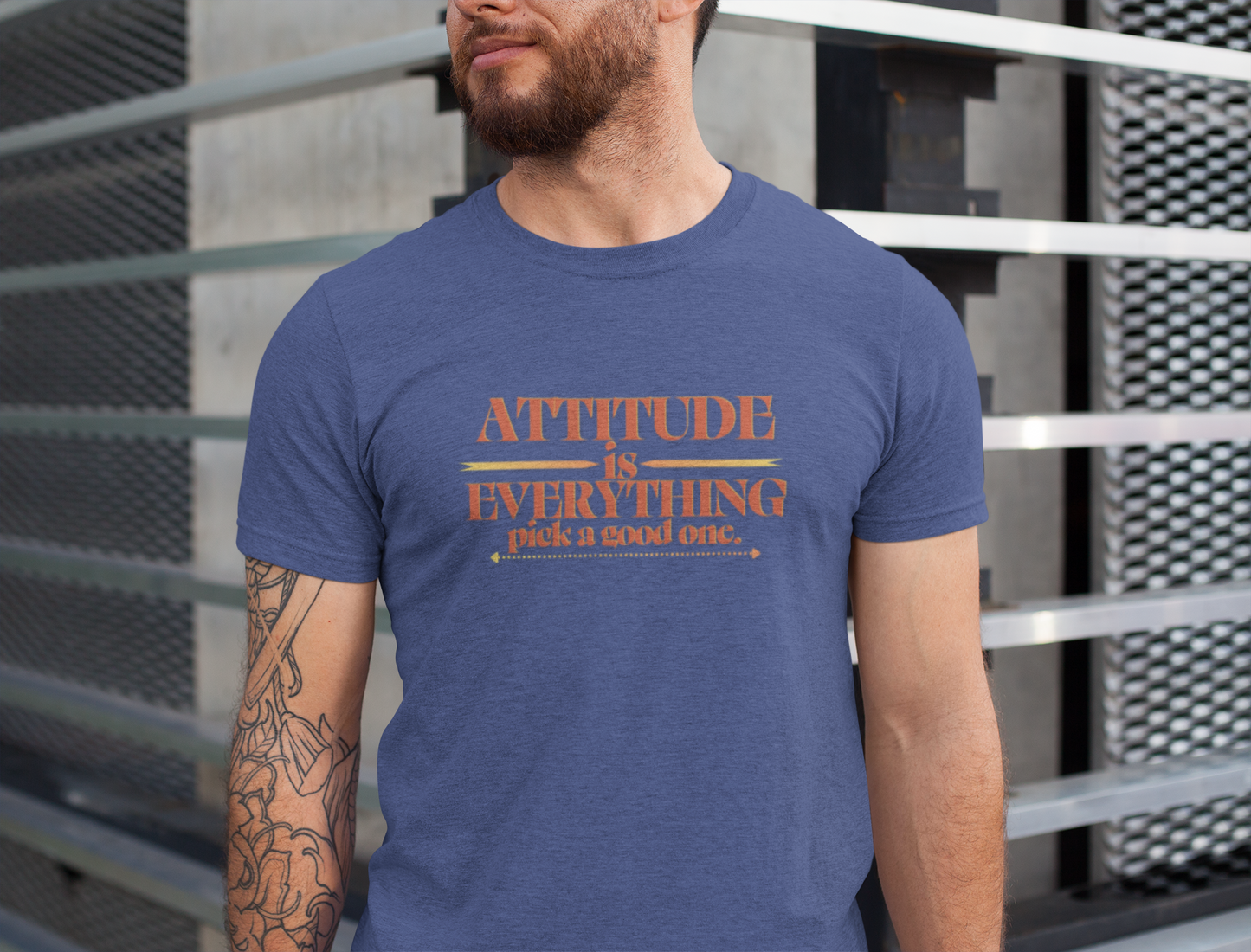 Attitude is Everything Pick a Good One Unisex Tee, Motivational T-Shirt, Casual Wear, Gift for Friends, Everyday Style