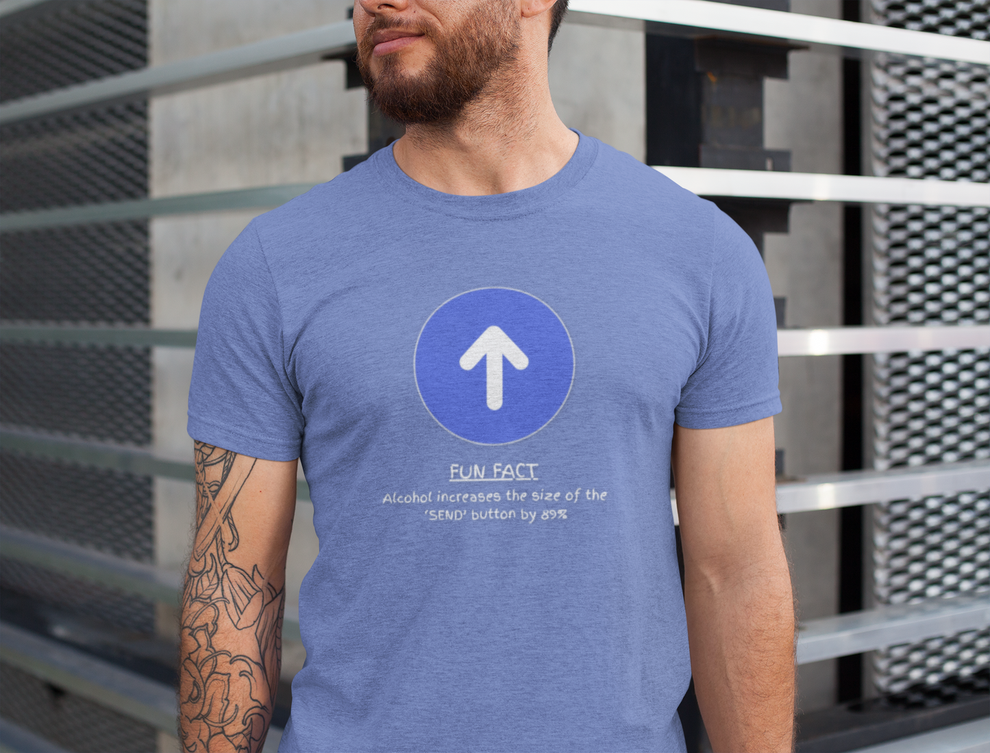 Fun Fact Unisex Tee: Perfect Gift for Friends, Quirky Humor Shirt, Casual Wear, Party Outfit, Unique Birthday Present