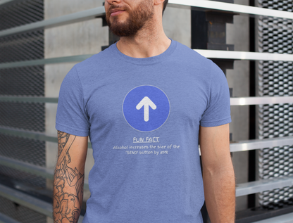 Fun Fact Unisex Tee: Perfect Gift for Friends, Quirky Humor Shirt, Casual Wear, Party Outfit, Unique Birthday Present