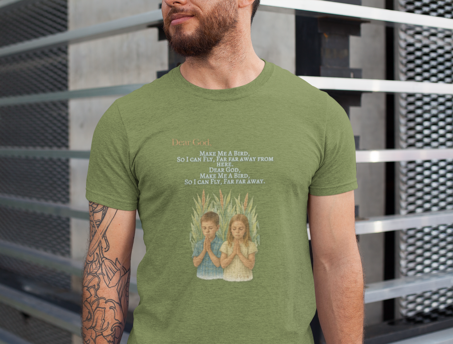 Dear God Unisex Tee | Inspirational Graphic Shirt | Faith-based Apparel | Movie Nerd Gift , Spiritual Journeys, Movie Quote Lover Gift