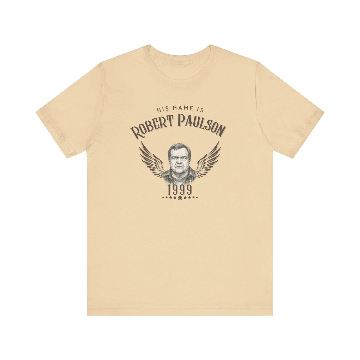 'His Name is Robert Paulson' Graphic Tee, Vintage-Inspired, Movie Buff Gift, Casual Wear, Gift for Him, Unique Birthday Gift, Crowd Favorite