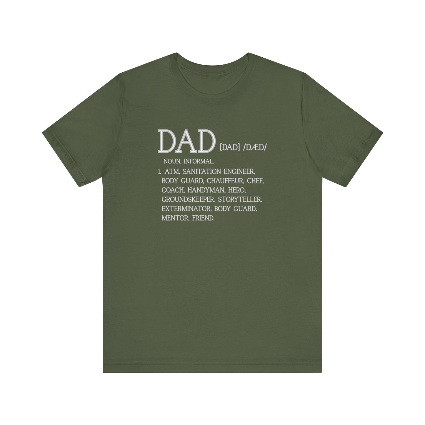Cool Dad Definition Tee | Father's Day Gift, Unisex T-Shirt, Dad Humor Shirt, Gift for Him