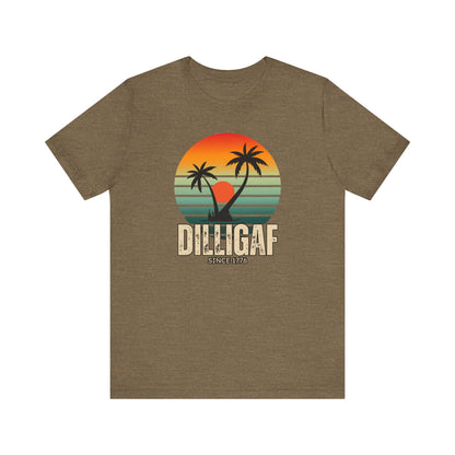 DILLIGAF since 1776 Tee- Unisex Jersey Short Sleeve Tee, Beachwear, Casual Summer Shirt, Gift for Any