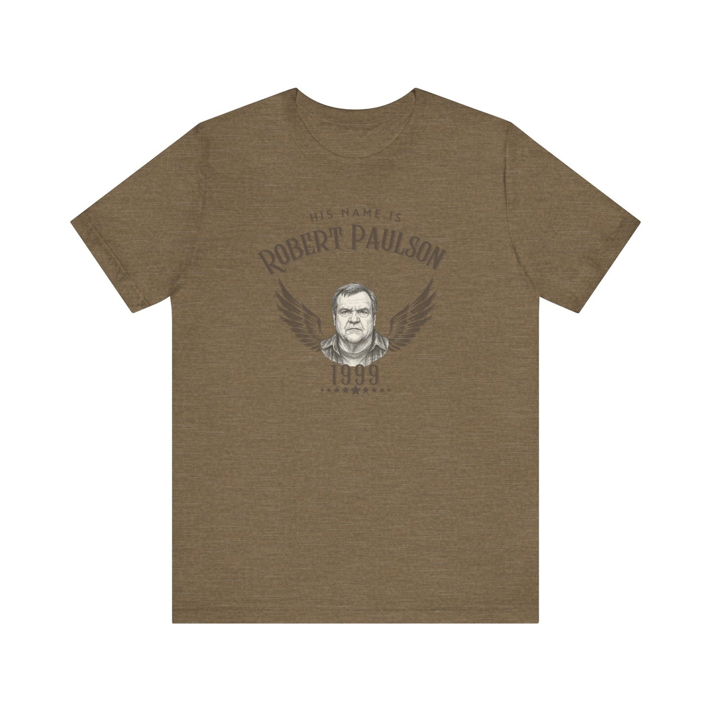 'His Name is Robert Paulson' Graphic Tee, Vintage-Inspired, Movie Buff Gift, Casual Wear, Gift for Him, Unique Birthday Gift, Crowd Favorite